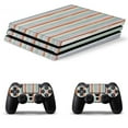 thumbnail image 1 of Minimalist Stripes Orange And Green PS4/PS4 Pro/PS4 Slim Skin Sticker For Console And Controller Skins, 1 of 6