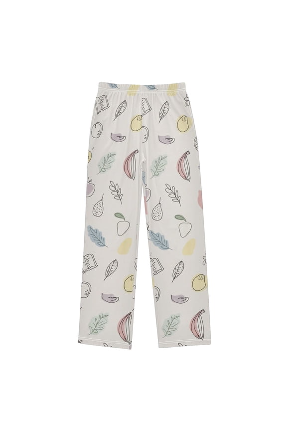 Minimalist Style Boys Pajama Pants Soft and Lightweight Elastic Waistband Children's Pajama Pants