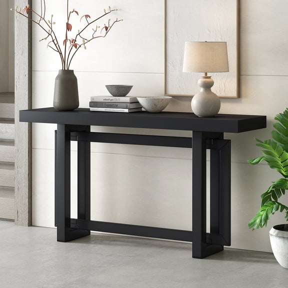 Minimalist Style Console Table | Can Be Used as Bedside or Sofa Side Table | Constructed with Durable Pine | Solves Assembly Hassles