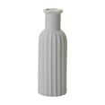 thumbnail image 1 of Minimalist Style White Ceramic Vase, Plain Home Decor Vase for Flower Arrangements and Indoor Decoration, Simple Art Vase for Tabletop, Shelf, and Living Room Styling, 1 of 6