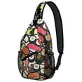 thumbnail image 1 of Minimalist Sushi Roll Shoulder Backpack Anti-Theft & Travel-Ready Crossbody Bag for Outdoor Enthusiasts & Commuters Lightweight & Stylish, 1 of 6