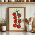 Minimalist Tomato Trendy Pdf And Jpg Wall Art Print, Kitchen And ...