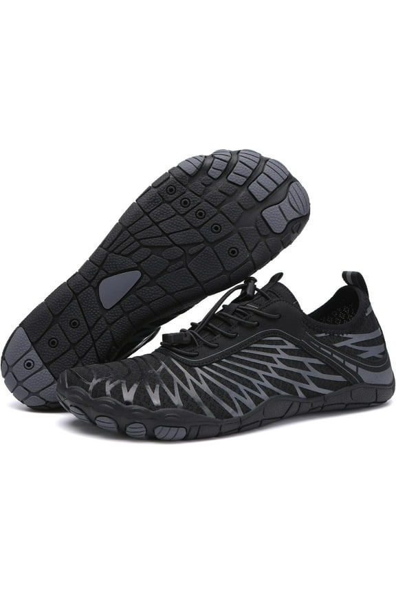 Minimalist Trail-To-Water Shoes for Men & Women - Wide Toe Box Zero-Drop Design for Hiking, Swimming & Running
