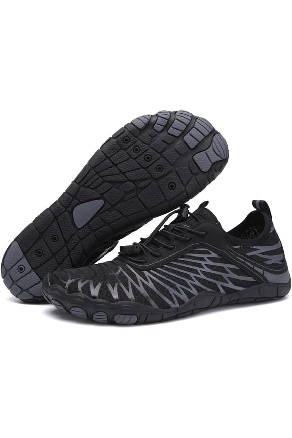Minimalist Trail-To-Water Shoes for Men & Women - Wide Toe Box Zero-Drop Design for Hiking, Swimming & Running