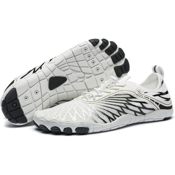 Minimalist Trail-To-Water Shoes for Men & Women - Wide Toe Box Zero-Drop Design for Hiking, Swimming & Running