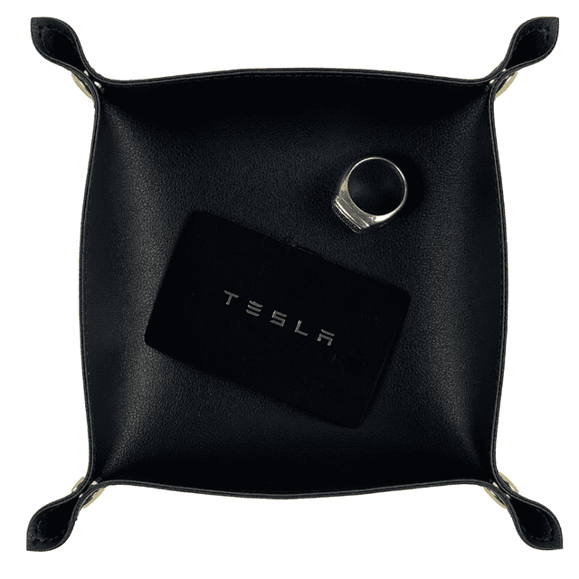 Minimalist Vegan Leather Travel Valet Tray