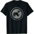 thumbnail image 1 of Minimalist Vintage Border Collie T-Shirt, 1 of 4
