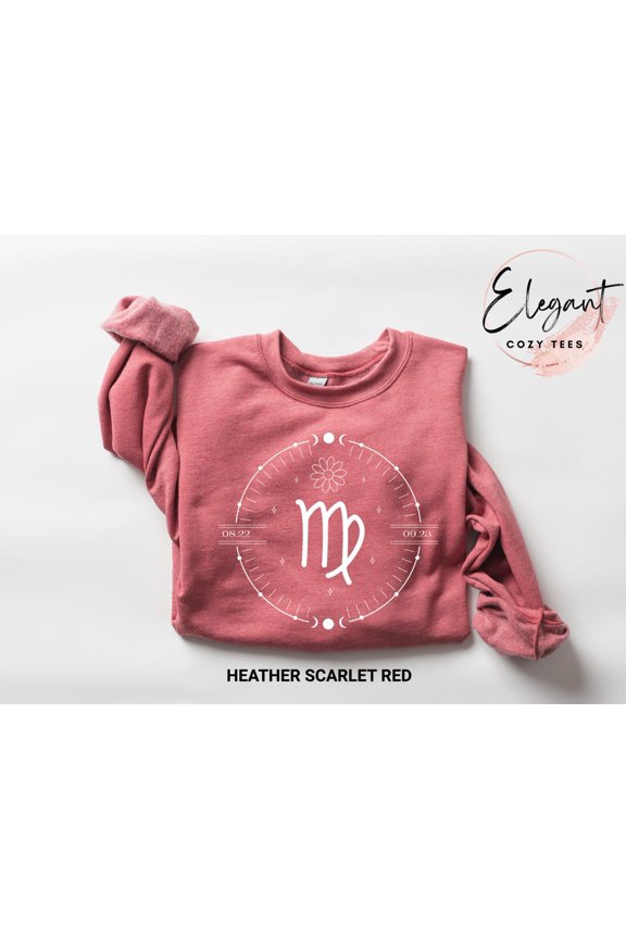Minimalist Virgo Shirt, Celestial Virgo Big Energy Shirt, Birthday S For Virgo, Zodiac Astrology Horoscope Shirt, Womens Celestial Sweat Tshirt All Size S-5XL