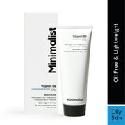 Minimalist 10% Vitamin B5 Gel Face Moisturizer For Oily Acne Prone Skin | Oil-free | Fast Absorbing Lightweight Winter Cream | 50 g