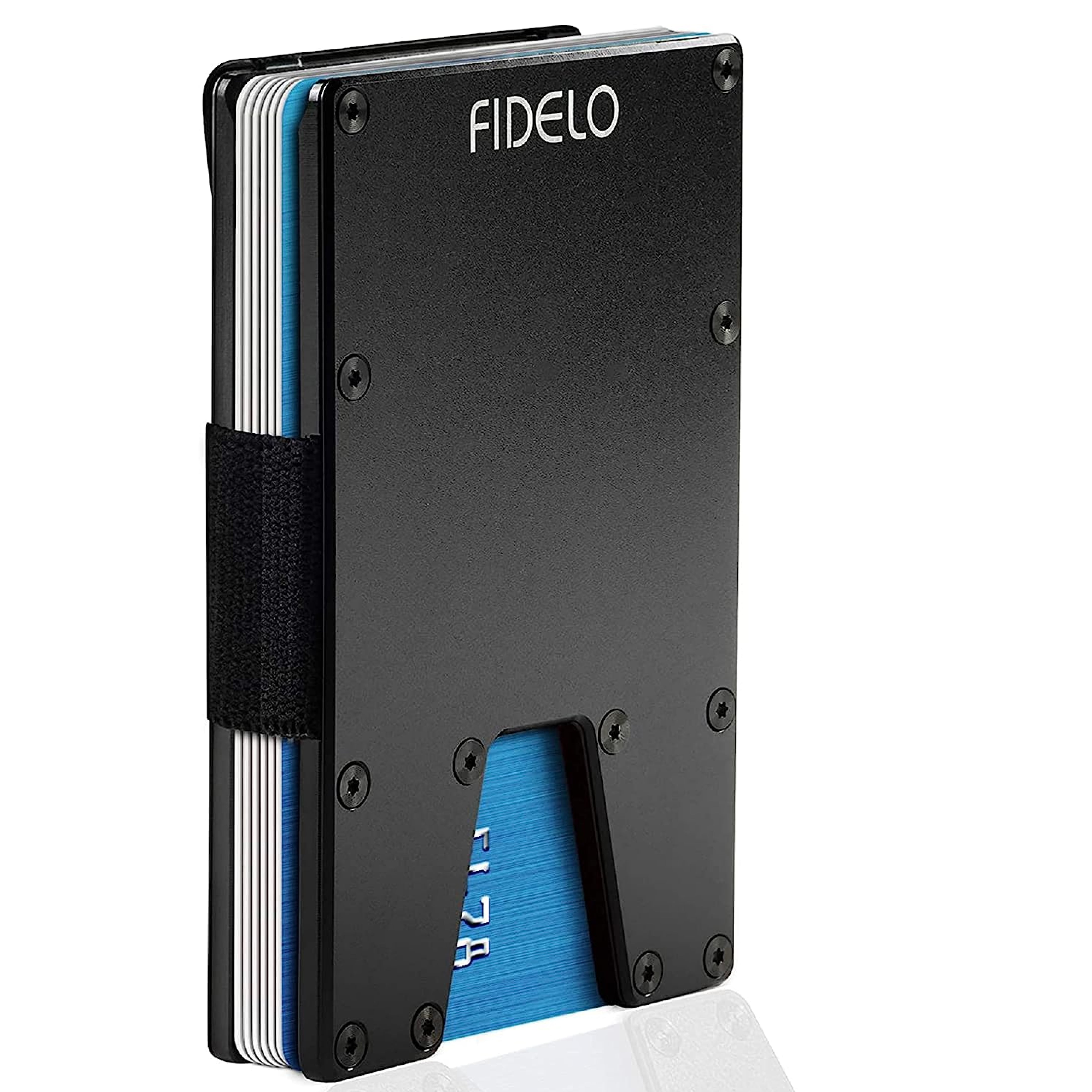 Minimalist Wallet For Men - Slim Rfid Credit Card Holder Money Clip ...