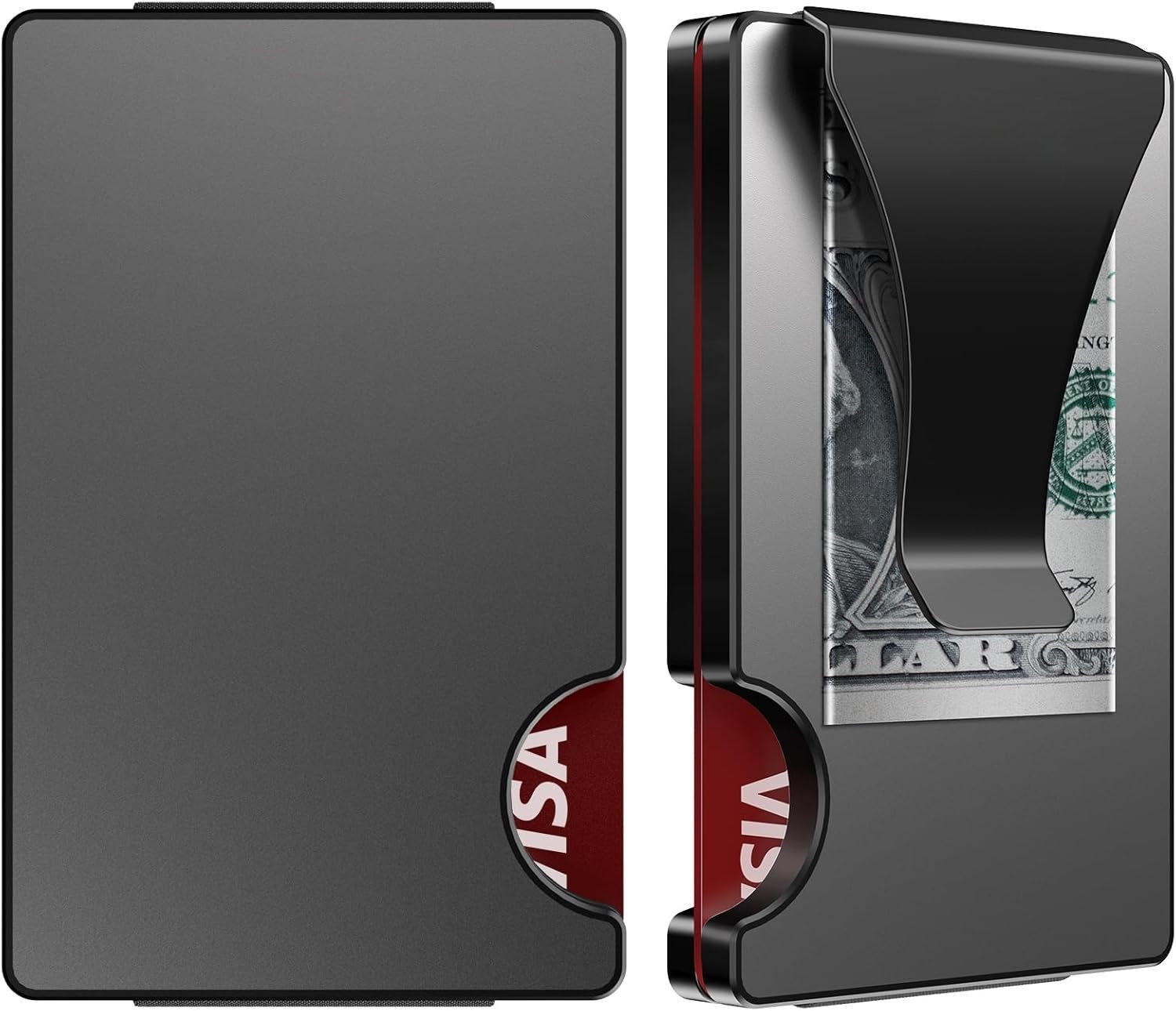Minimalist Wallet for Men: Card Holder with Removable Clip, Blocking ...