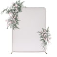 thumbnail image 1 of Minimalist Wedding Backdrop Stand Freestanding 4.92x1.64x6.56 Ft Wedding Backdrop Frame Rack Party Diy Backdrop Stand for Flower & Balloons Decor Simple Assembly (Rectangle), 1 of 43