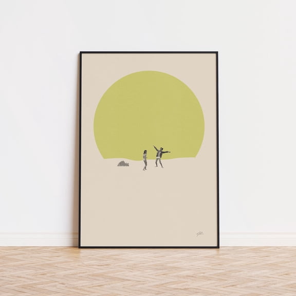 Minimalist Whimsical Scouting Wall Art Wes Anderson Style Room Decor, Unframed Poster