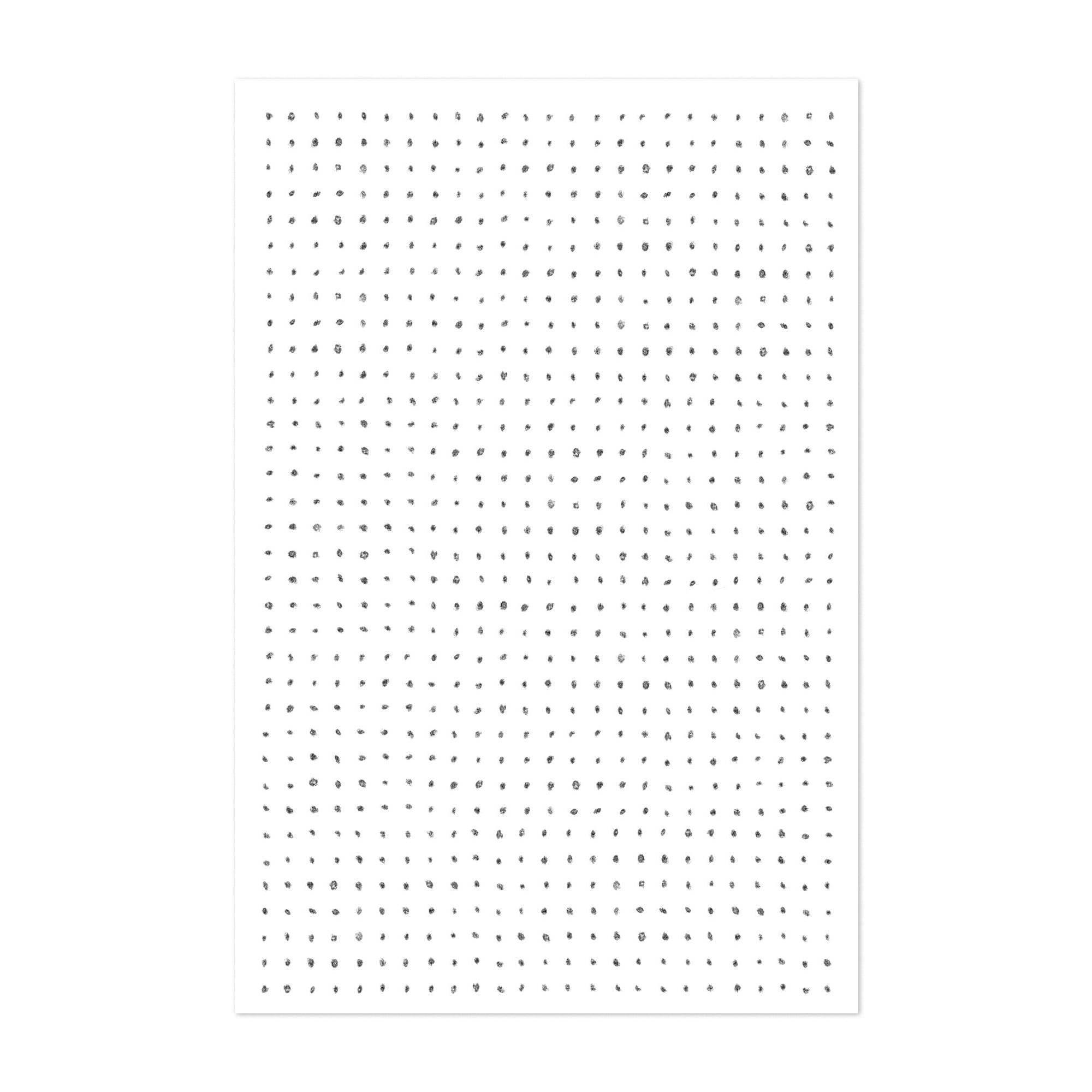 Minimalist dots - Line Drawing Geometric Black and White Abstract ...
