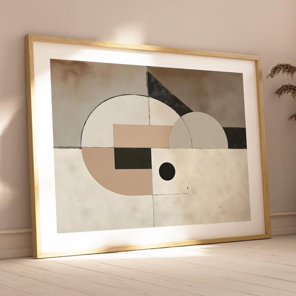 Minimalist neutral art neutral wall art organic abstract print d look painting neutral modern painting modern decor Wall Art