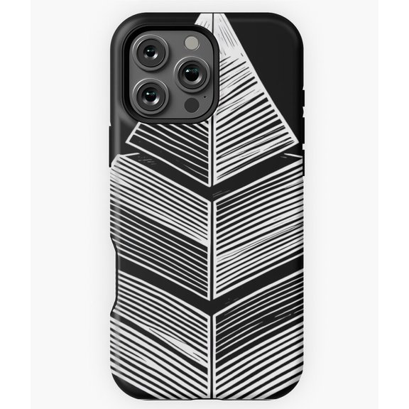 Minimalistic Geometric Pyramid M4022 Phone Case for iPhone 17 16 15 14 13 12 11 Pro Max
