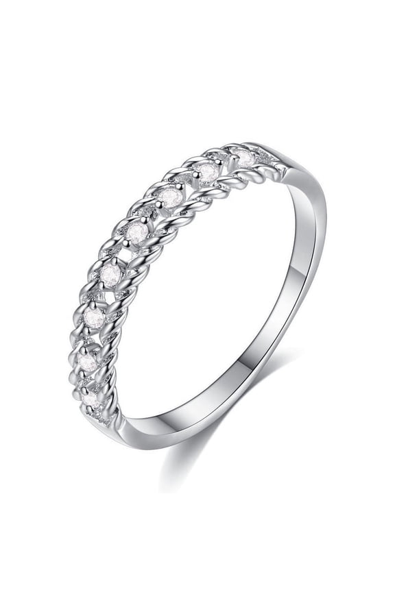 Minimalistic Glam Ring Size 8