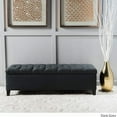 thumbnail image 1 of Minimalistic Tufted Storage / Seating and Bedding Storage in Room, 1 of 6