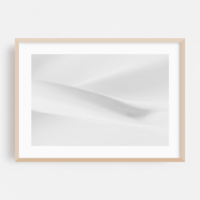 Minimalistic landscape in the desert - Mauritania Photography Abstract ...