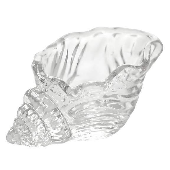 Minimalists Clear Glass Marine Themed Stand Aesthetic Clear Conch Shell Shape Tealight Holders Romantics Gift