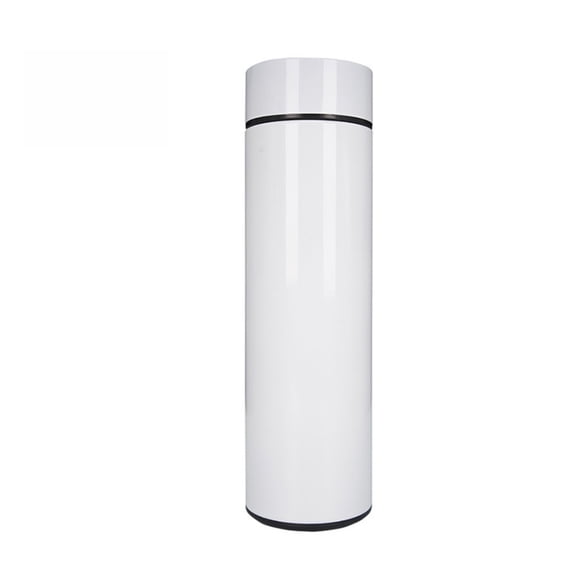 Minimally insulated smart cup, intelligent digital display water cup, high aesthetic tea water separation stainless steel insulated cup 16.91oz