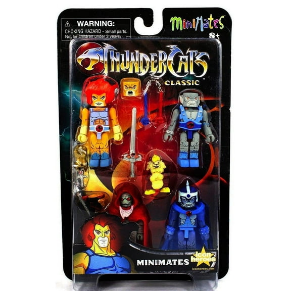 Minimates Icon Heroes Thundercats Classic Minifigure 5-Pack