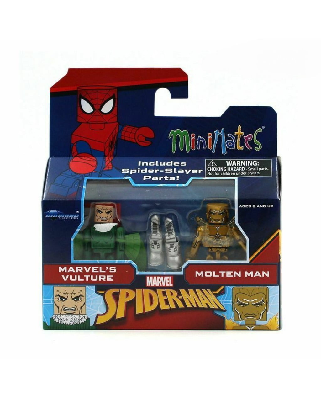 Minimates Marvel Series 77 Vulture & Molten Man 2-Pack