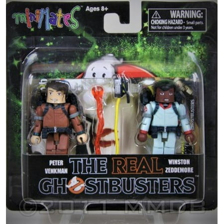 Minimates Real Ghostbusters Peter Venkman & Winston Zeddemore