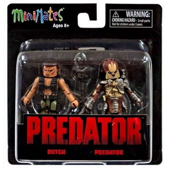 Minimates Series 1 Dutch & Predator Minifigure 2-Pack