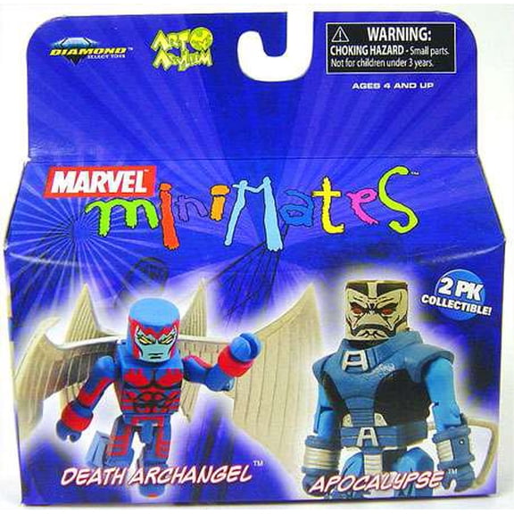 Minimates Series 19 Apocalypse & Death Archangel Mini Figure 2-Pack