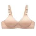 Minimizer Bras for Women Front Closure Posture Bra Seamless No