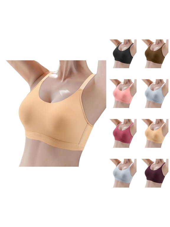 Minimizer Bras for Women Adjustable Strap Push Up Lifting Anti Sagging Side Support Wireless Bra Everyday Bra