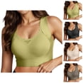 thumbnail image 1 of Minimizer Bras for Women Full Coverage Anti Sagging Side Support Seamless Racerback Push Up Bralette Everyday Bra, 1 of 9