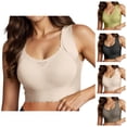 thumbnail image 1 of Minimizer Bras for Women Full Coverage Anti Sagging Side Support Seamless Racerback Push Up Bralette Everyday Bra, 1 of 9