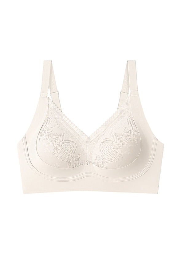 Minimizer Bras for Women Full Coverage Lifting Shaping Bra Womens Seamless Jelly Bras