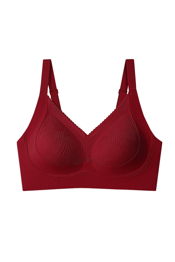 Minimizer Bras for Women Full Coverage Lifting Shaping Bra Womens Seamless Jelly Bras