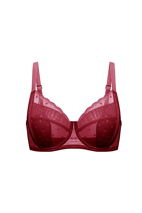 Minimizer Bras for Women Large Bust Full Coverage Lace Plus Size Bra