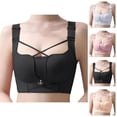 thumbnail image 1 of Minimizer Bras for Women Plus Size Full Coverage Wireless Lifting Push Up Bralettes, 1 of 5