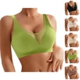 thumbnail image 1 of Minimizer Bras for Women Plus Size Mesh Breathable Seamless Lifting Light Support Push Up Bralettes Everyday Bra, 1 of 5