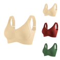thumbnail image 1 of Minimizer Bras for Women Plus Size Seamless Anti Sagging Full Coverage Push Up Bralette Everyday Bra, 1 of 4