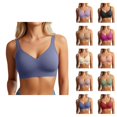 thumbnail image 1 of Minimizer Bras for Women Plus Size Seamless No Underwire Push Up Anti Sagging Womens Underwear Sports Bra, 1 of 7