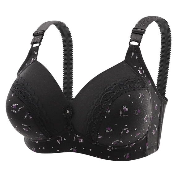 Minimizer Bras for Women,Women Soild Color Wireless Sports Seamless Push Up Adjustable Yoga Sleep Large Bra,Push Up Bras for Women(Size:46)