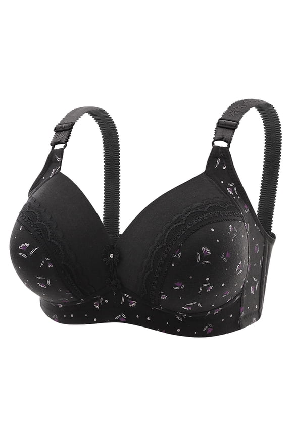 Minimizer Bras for Women,Women Soild Color Wireless Sports Seamless Push Up Adjustable Yoga Sleep Large Bra,Push Up Bras for Women(Size:52)