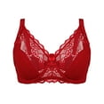 thumbnail image 1 of Minimizers for Women Plus Size Underwire Lace Full Coverage Bra Comfort Breathable Push Up Everyday Bra Underwear, 1 of 6