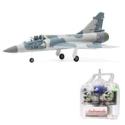 MinimumRC Phantom 2000 RC Airplane, 30mm Brushless EDF Jet 4CH Fighter Aircraft with Gyro Stabilization for Adults Left-Hand Throttle - 3 Battery