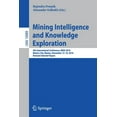 thumbnail image 1 of Mining Intelligence and Knowledge Exploration: 4th International Conference, Mike 2016, Mexico City, Mexico, November 13, (Paperback), 1 of 1
