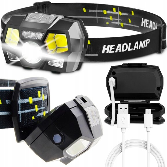Mining Lamp Strong LED Light Waterproof Induction COB Operating Spotlight