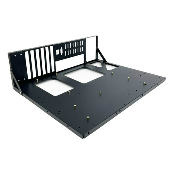 Mining Rig Frame for GPU Aluminum Open Miner Rig Case Rack for Bitcoin Currency Mining Accessory