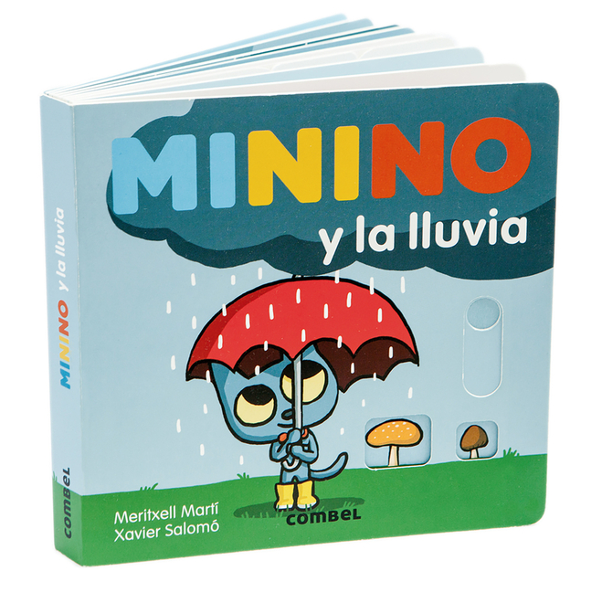 Minino Y La Lluvia, (Board Book)