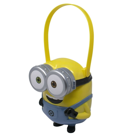 Minion Despicable Me Character Bucket Children’s Halloween Trick or Treat Easter Egg Hunt Candy and Storage Pail DS00543